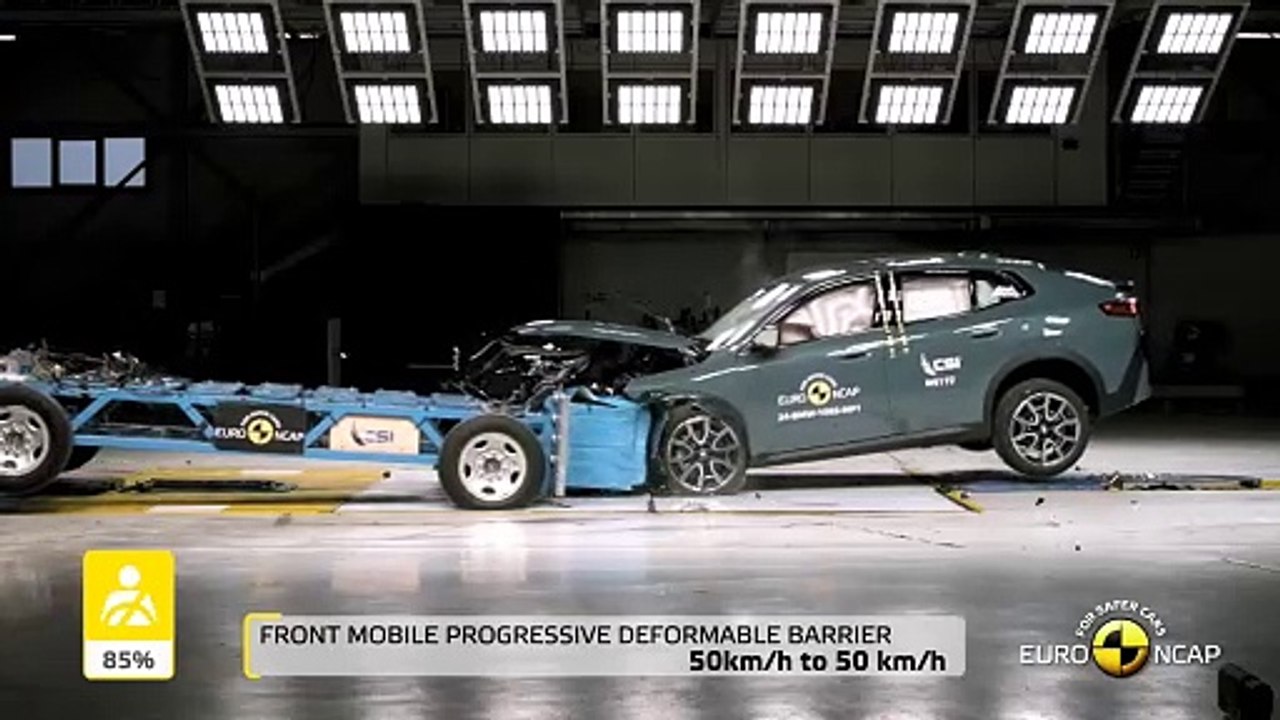 Le SUV coupé compact BMW X2 crédité de cinq étoiles aux crash-tests Euro NCAP