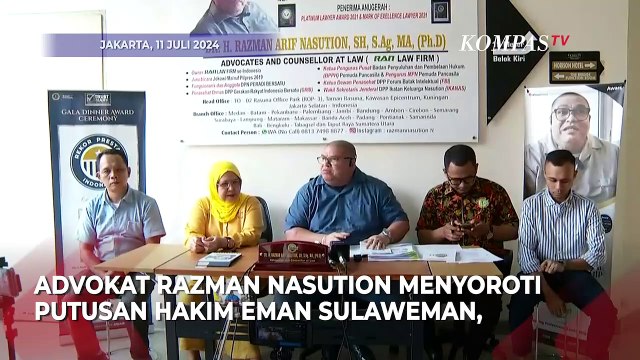 Alasan Razman Nasution Kritik Putusan Hakim Eman Sulaeman Terkait Putusan Praperadilan Pegi Setiawan