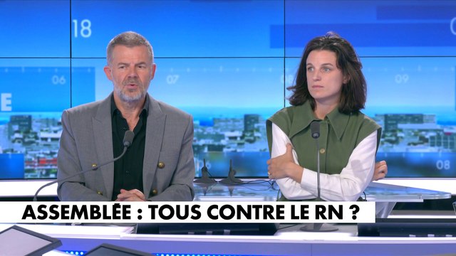 Éric Naulleau et Eugénie Bastié dénoncent une éventuelle application du cordon sanitaire contre le RN à l’Assemblée nationale