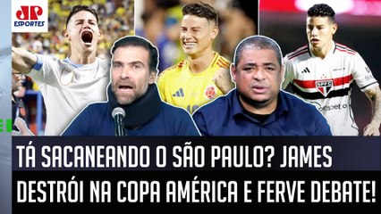 "EU NÃO DUVIDO! SABE o que eu acho que o James Rodríguez QUER???" SHOW na Colômbia CHOCA São Paulo?