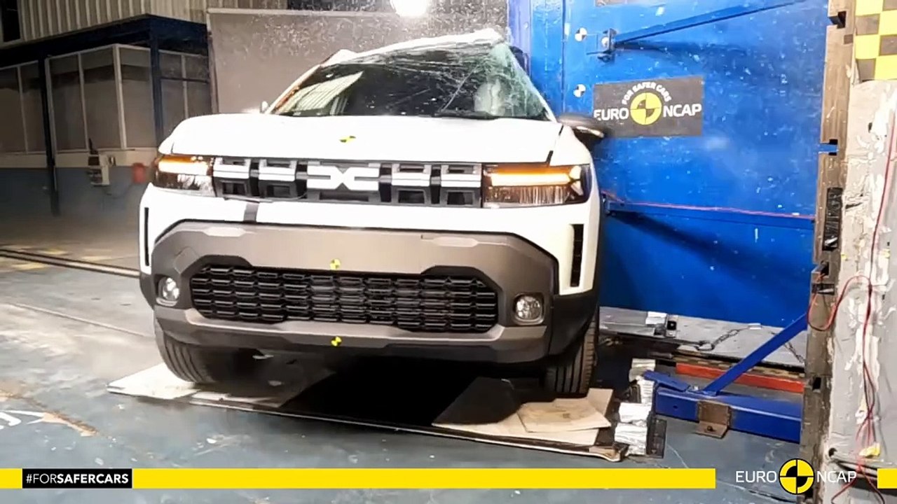 Le SUV compact Dacia Duster obtient trois étoiles sur cinq possibles aux crash-tests Euro NCAP 2024