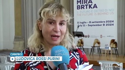 Roma omaggia Mira Brtka, l'artista serba in mostra alla Gnamc