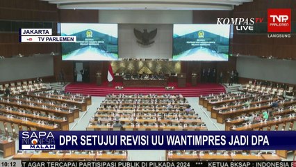 DPR Setujui Revisi UU Wantimpres Jadi DPA, ini Beda Jumlah hingga Masa Jabatannya