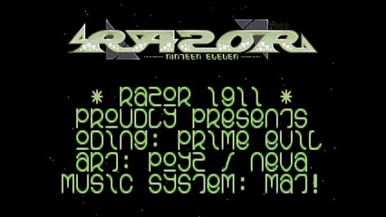 PC Cracktro - AD+D Ravenloft by Razor 1911