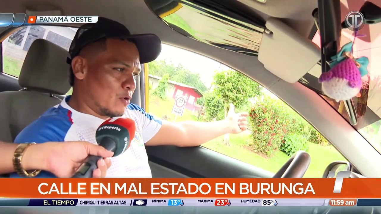 Residentes de Burunga denuncian que las calles están en pésimo estado