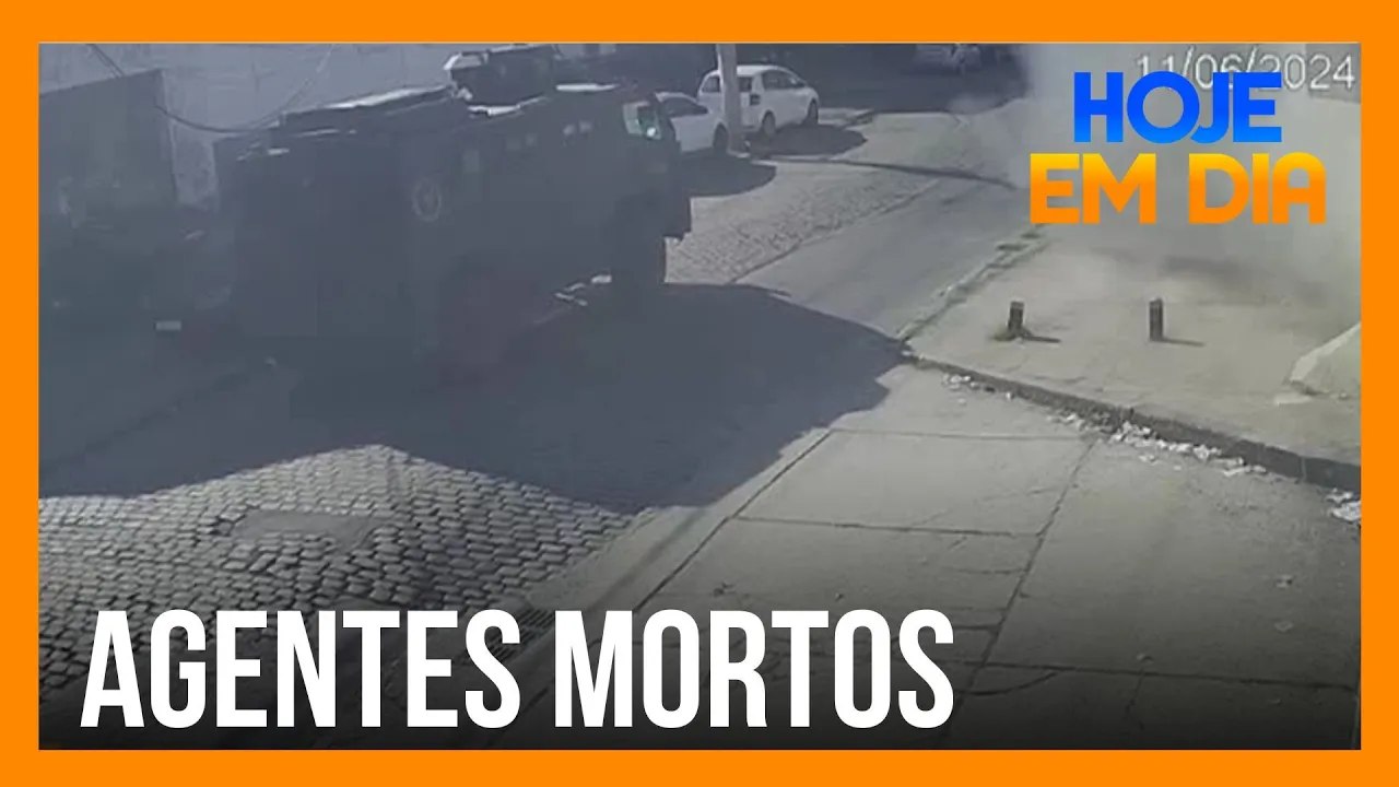 Imagens mostram tiroteio que deixou dois agentes do Bope mortos no Rio de Janeiro