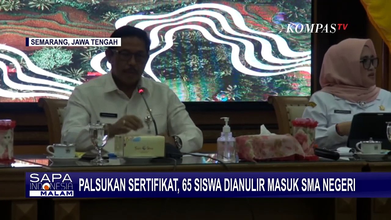Pj Gubernur Jateng Anulir 65 Siswa yang Gunakan Sertifikat Palsu saat Daftar PPDB