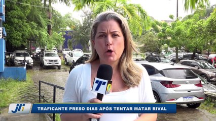 Traficante preso dias após tentar matar rival