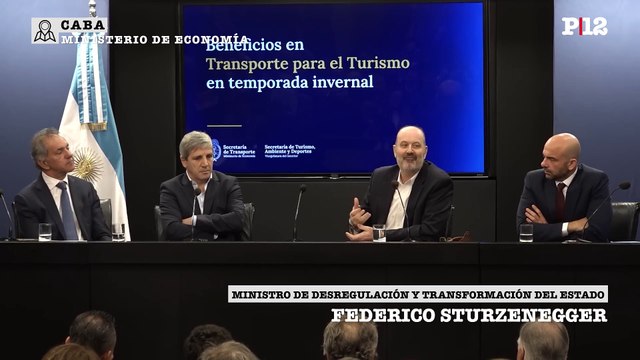 Sturzenegger destacó la desregulación del mercado aerocomercial: Se veía al espacio aéreo como algo militar y no comercial