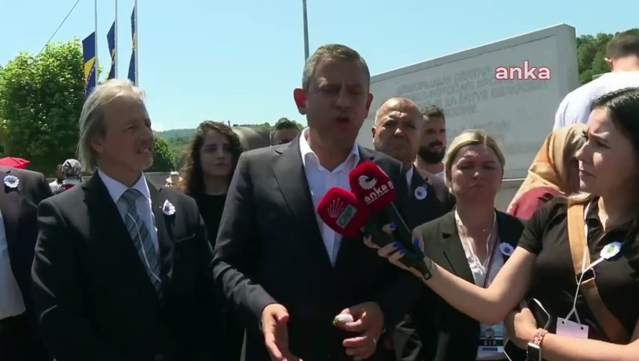 Erdoğan'ın mesajı yarıda kesildi, Özgür Özel tepki gösterdi