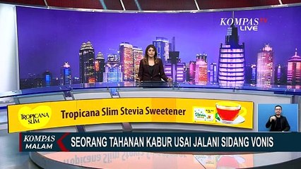 Detik-Detik Tahanan Kabur Usai Sidang Vonis di PN Sarolangun Jambi
