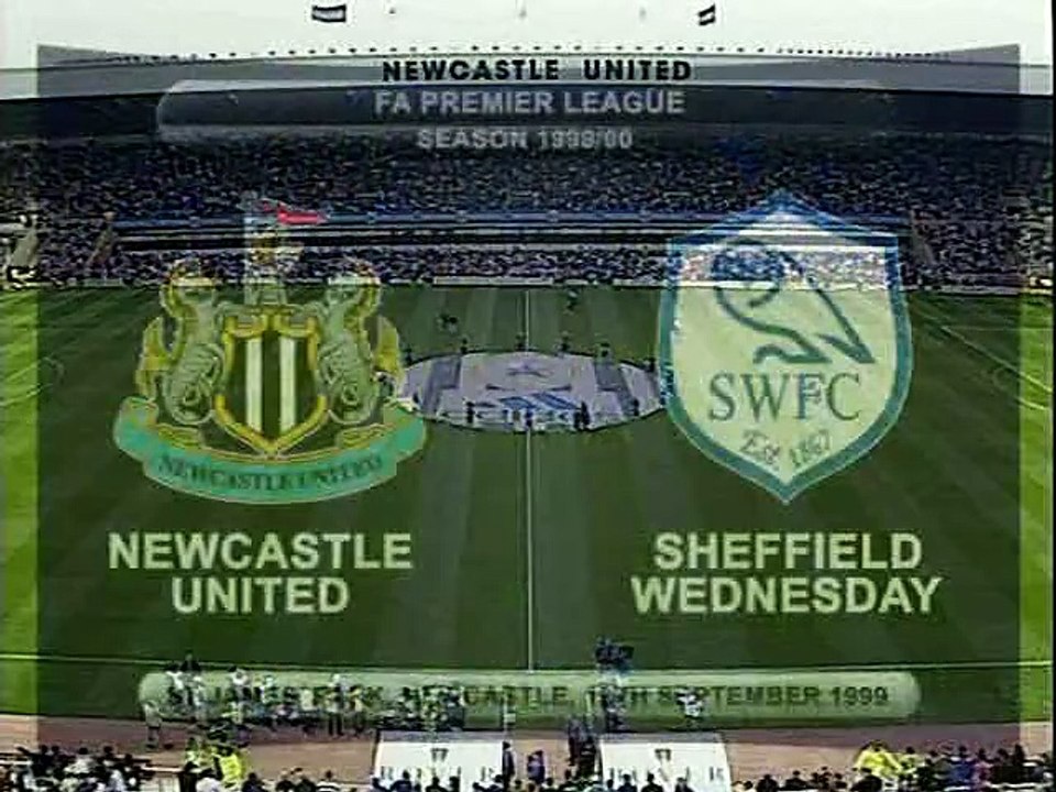 Season 1999-00 - Newcastle United vs Sheffield Wednesday