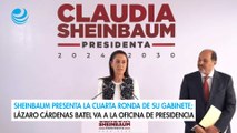 Sheinbaum presenta la cuarta ronda de su gabinete; Lázaro Cárdenas Batel va a la Oficina de Presidencia