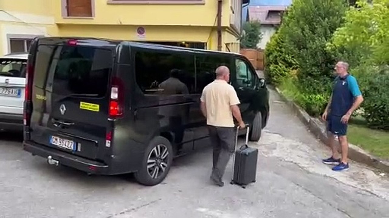Lazio, l'arrivo di Dele-Bashiru ad Auronzo di Cadore