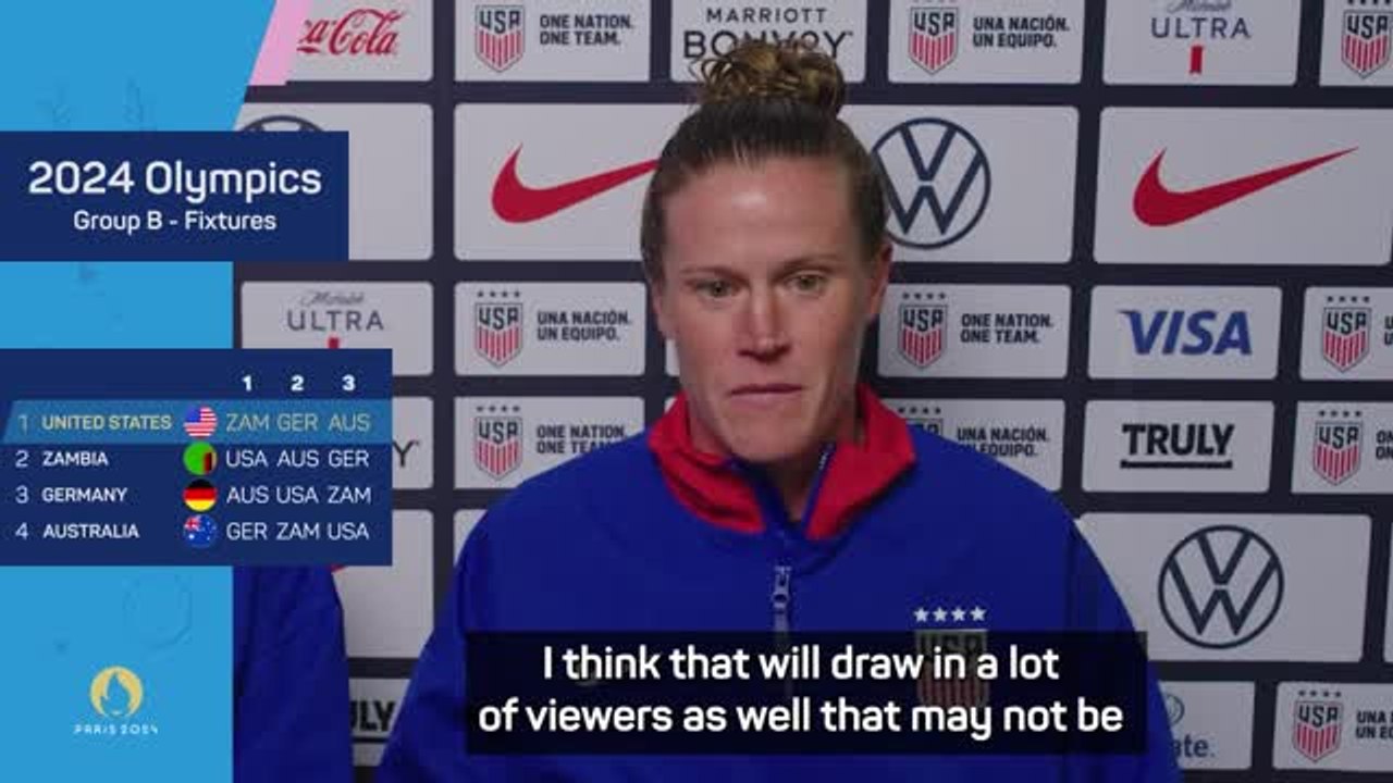 The Olympics are all about getting new eyes on the game - Naeher