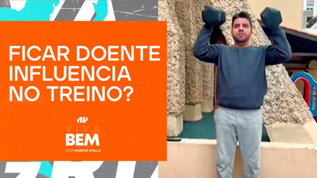 André Alba retoma rotina de dieta e exercícios após problemas de saúde | VIVA BEM