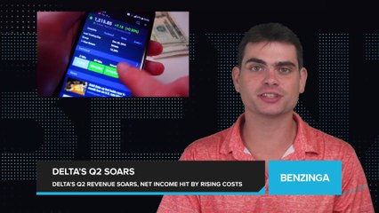 Delta's Second Quarter Revenue Soars, But Net Income Takes a Hit Amid Rising Costs