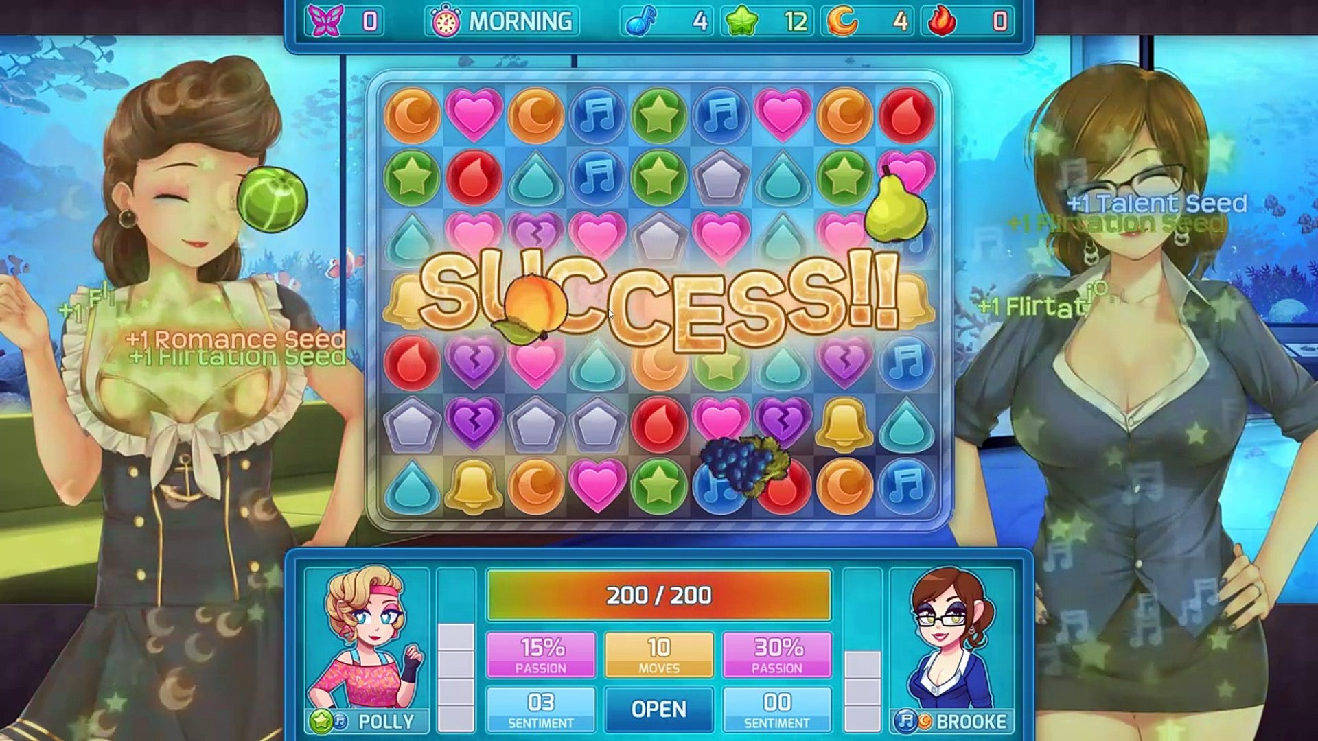 brooke & polly all date events HuniePop 2: Double Date