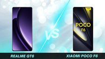 Realme GT6 vs Xiaomi Poco F6