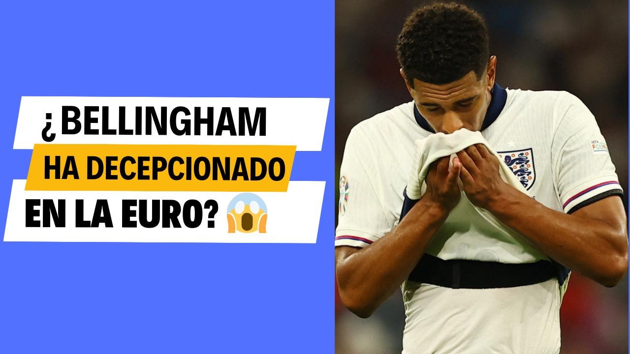 ¿Jude Bellingham ha decepcionado en la #EURO2024?   ¿Está a nivel de Balón de Oro? 