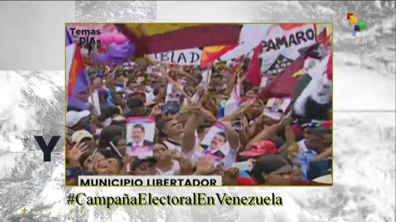 Temas del Día 11-07: Pueblo venezolano se moviliza en apoyo al mandatario Nicolás Maduro