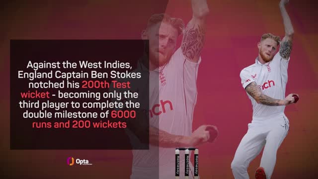 Ben Stokes - Test Career in Numbers