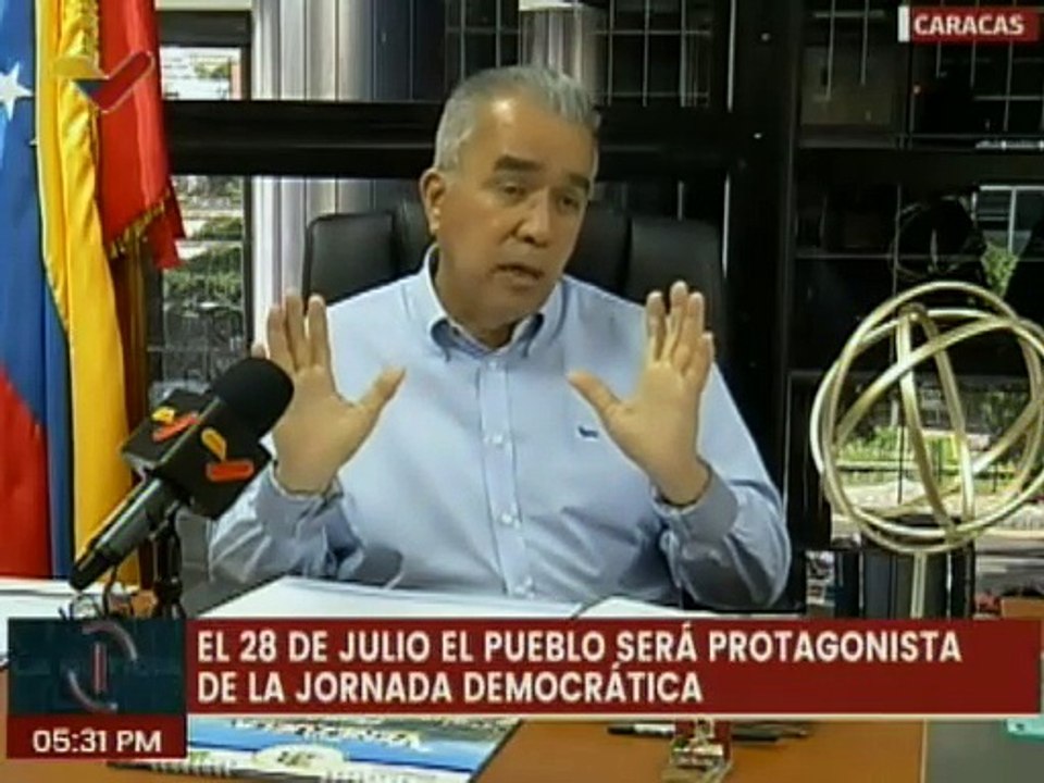 Candidato Luis Eduardo Martínez rechaza las medidas coercitivas impuestas por EE.UU.