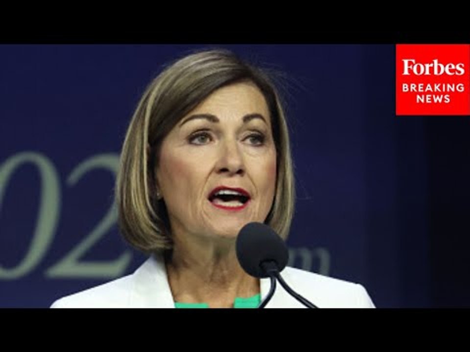Iowa Gov. Kim Reynolds Provides Update On Disas...