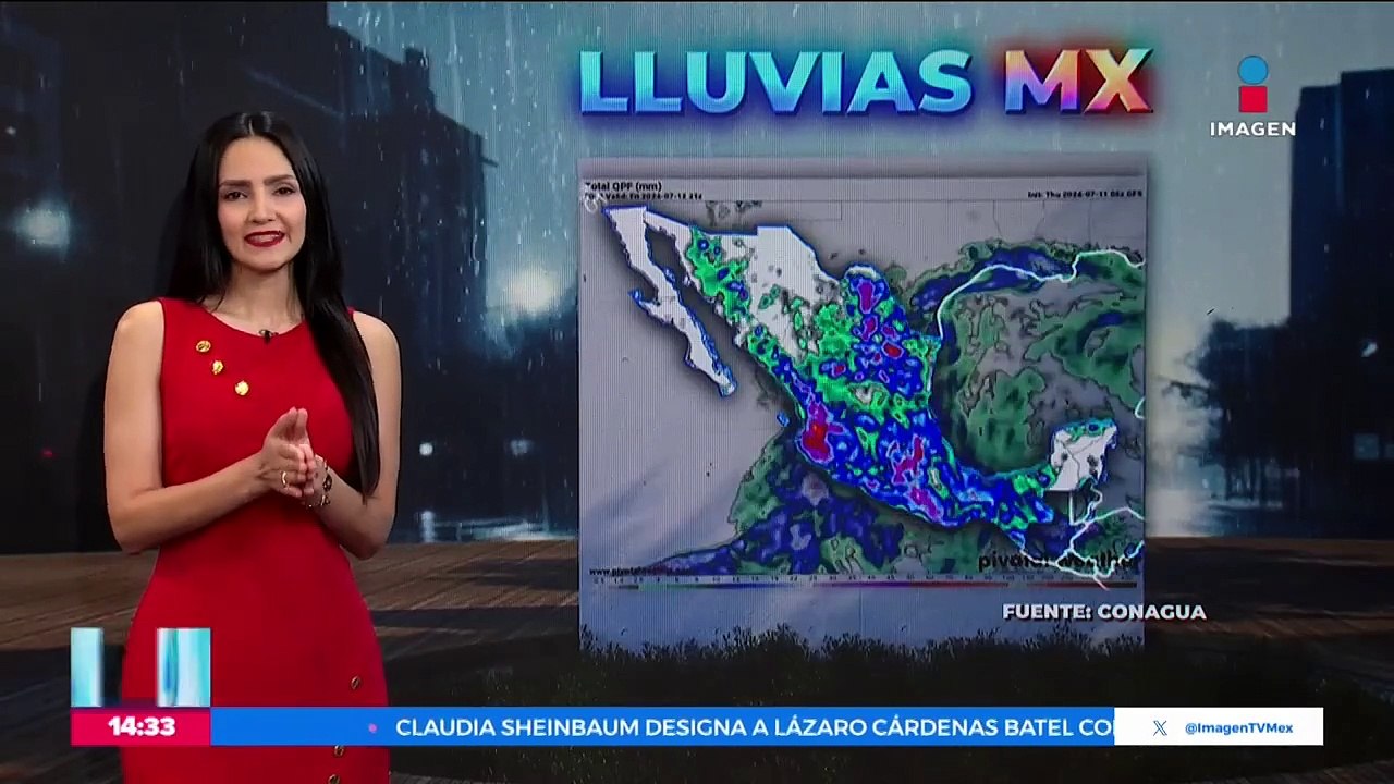 VIDEO: Rayo ilumina a la CDMX