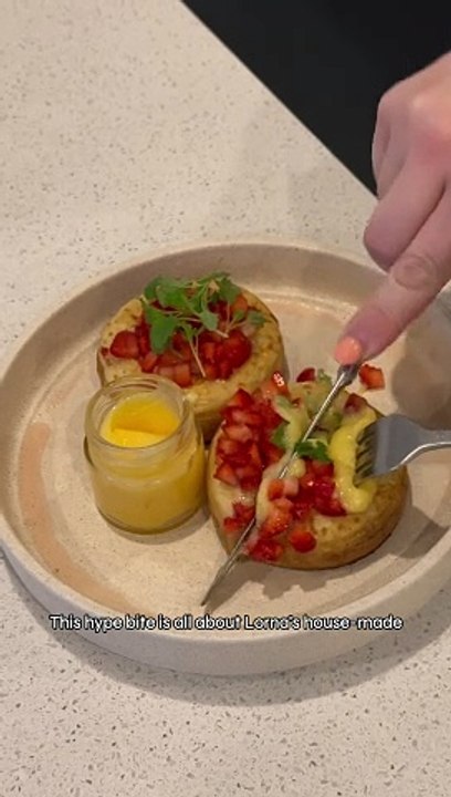 Hype Bites | Lorna Cafe Crumpets | Melbourne