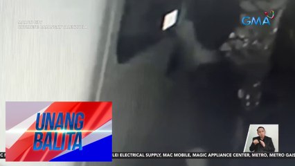 Lalaki, huli-cam na nagnakaw sa sasakyan ng isang simbahan | Unang Balita