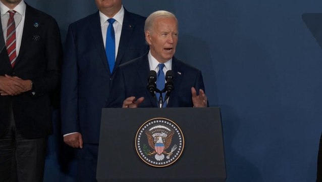 Biden mistakenly calls Zelensky ‘Putin’ while introducing him at NATO summit