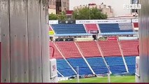 Estadio Ciudad de los Deportes  YA LUCE LOS COLORES DEL AMÉRICA