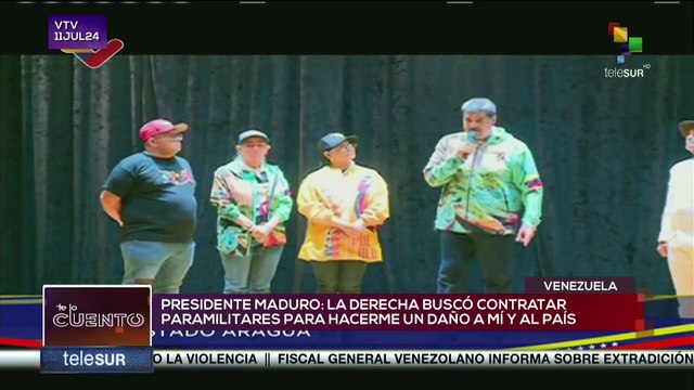 Pdte. Maduro reiteró denuncia sobre acciones desestabilizadoras de la extrema derecha