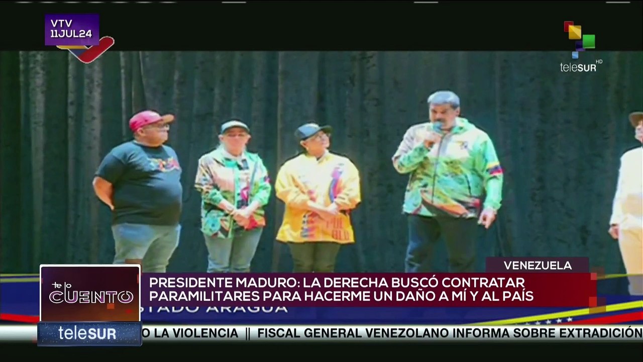 Pdte. Maduro reiteró denuncia sobre acciones desestabilizadoras de la extrema derecha