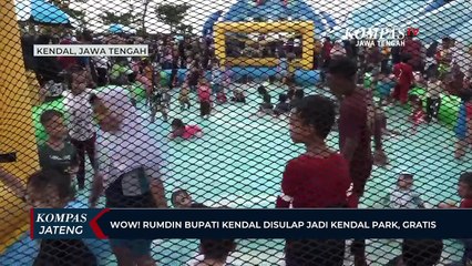 Wow! Rumdin Bupati Kendal Disulap Jadi Kendal Park, Gratis