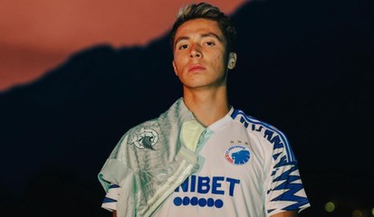 Rodrigo Huescas ya viste la camiseta de Copenhague: "Es un buen desafío para mí"