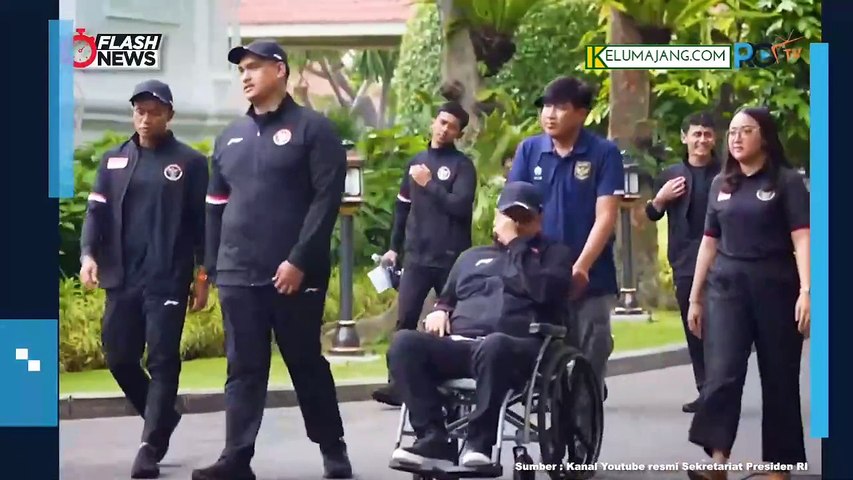 Lepas Kontingen ke Olimpiade 2024, Presiden Jokowi Minta Atlet Bisa Harumkan Nama Indonesia di Mata Dunia