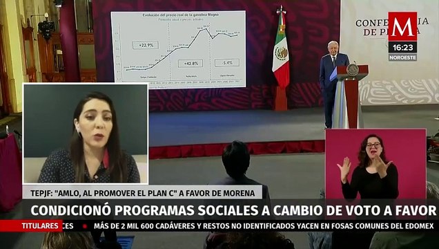 TEPJF sentencia a López Obrador por violar la Constitución en la jornada electoral