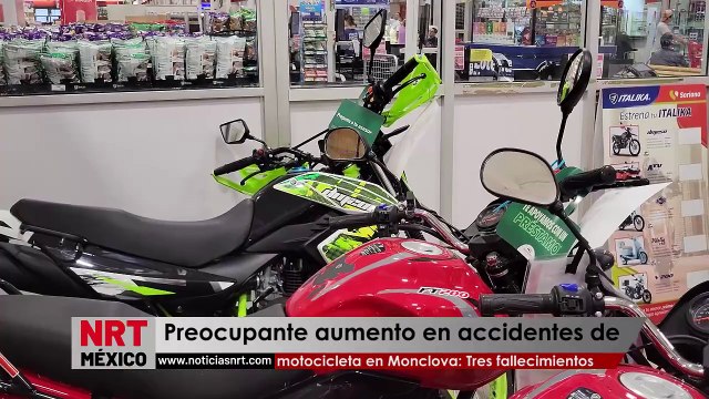 Accidentes de motocicleta en Monclova_ Tres fallecimientos en los últimos meses _ NRT noticias