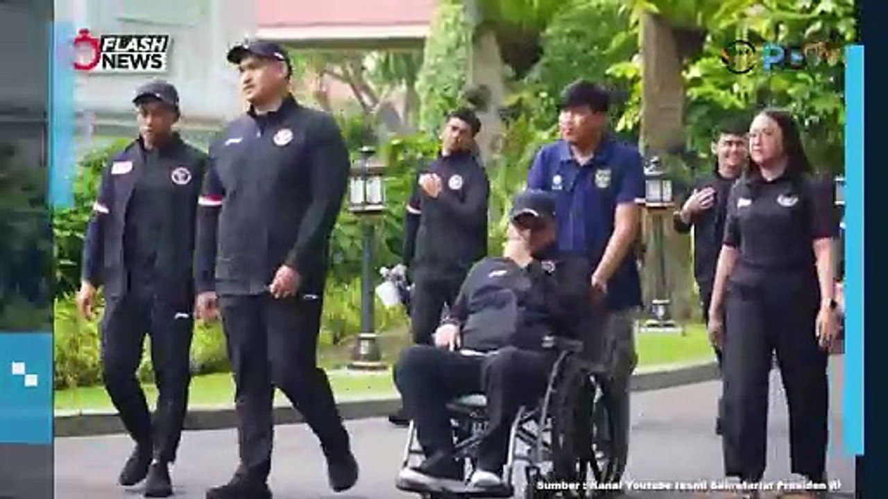 Presiden Jokowi Lepas Kontingen ke Olimpiade 2024