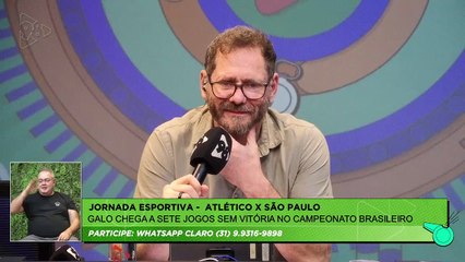 Jornada Esportiva 98 - Atlético vs São Paulo 11/07/24