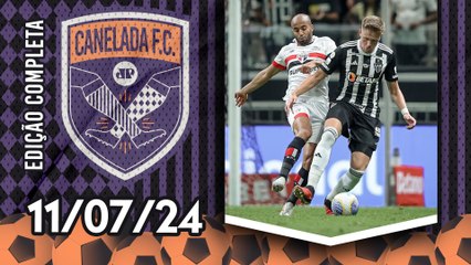 São Paulo CAI pro Galo e RECLAMA da arbitragem; Flamengo PERDE a ponta; Palmeiras GANHA! | CANELADA