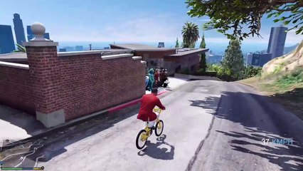 GTA 5 : Franklin Playing Chupan Chupai With ColourFul Baby Shingam, Shinchan and Spiderman in GTA 5