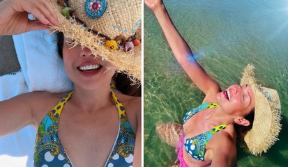 Thalía ya disfruta del verano desde la playa y así de sensual revienta Instagram