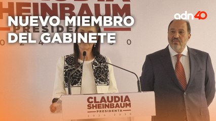 Este es el nuevo integrante del gabinete de Claudia Sheinbaum