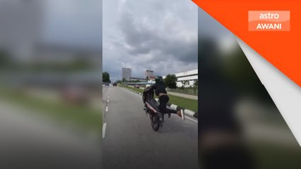 Tunggang Melulu: Penghantar makanan direman sehari