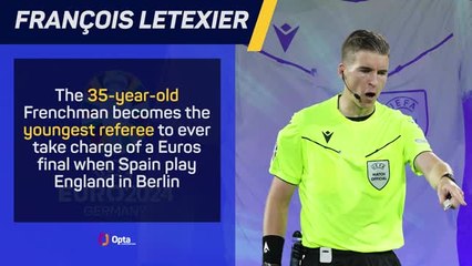 Who is Euro 2024 final referee François Letexier?