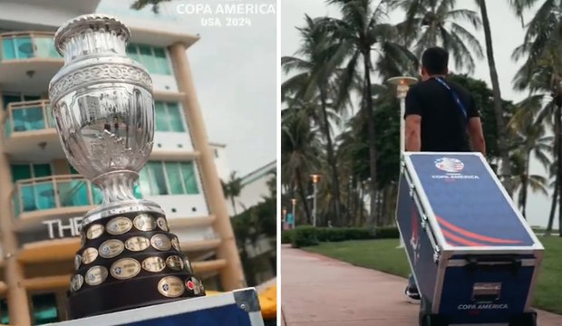 Copa América 2024: El trofeo ya está en Miami y va a ser para, ¿Argentina o Colombia?