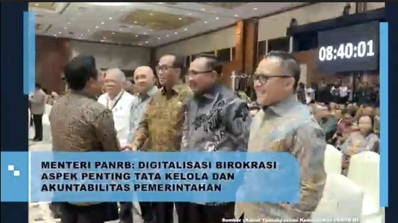 Menteri PANRB: Digitalisasi Birokrasi Aspek Penting Tata Kelola dan Akuntabilitas Pemerintahan